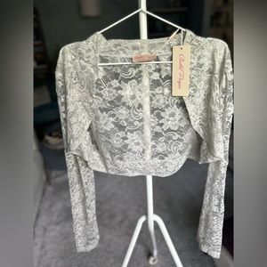 Lace style bolero
